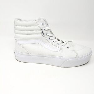 VANS Filmore HI Women's White High Top Skate Platform Sneakers Size 9.5